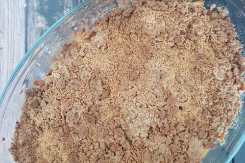Cliquez pour zoomer ! Crumble pommes, poires et spéculoos Thermomix par lou2309