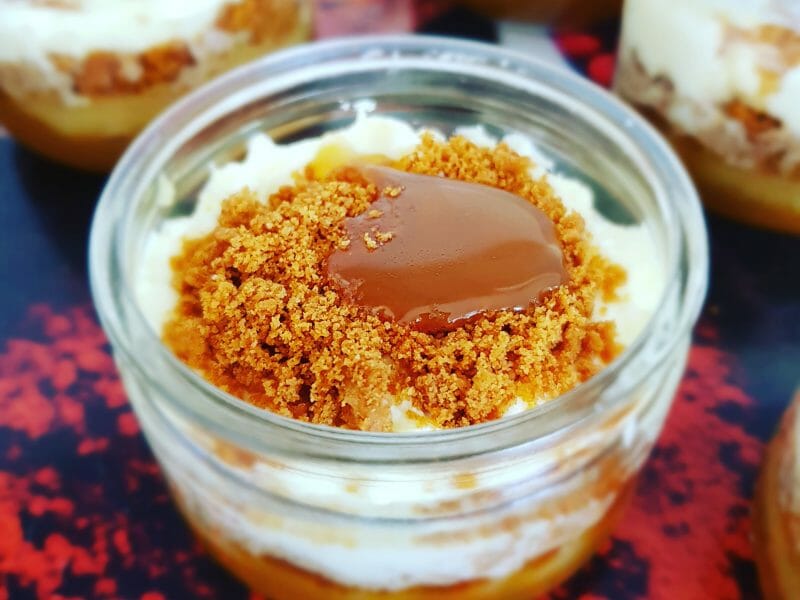 Cliquez pour zoomer ! Verrines pommes caramel et spéculoos Thermomix par lou2309