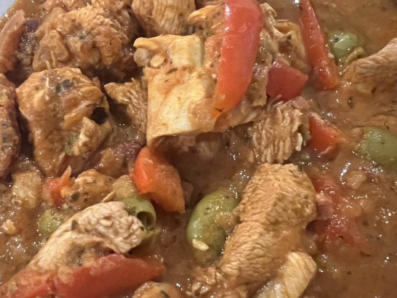 Cliquez pour zoomer ! Sauté de poulet au chorizo Thermomix par christelle2107