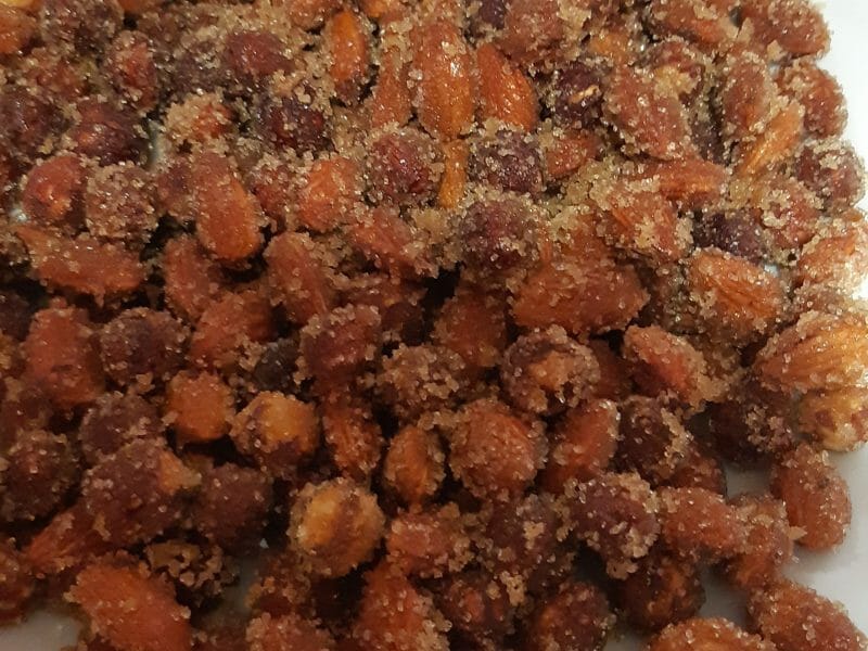 Cliquez pour zoomer ! Amandes grillées à la cannelle et au miel Thermomix par Doremi