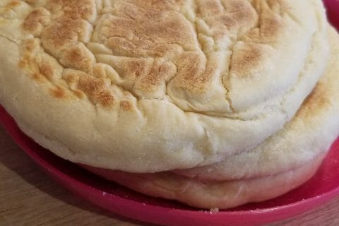 Cliquez pour zoomer ! Naans au fromage Thermomix par Doremi