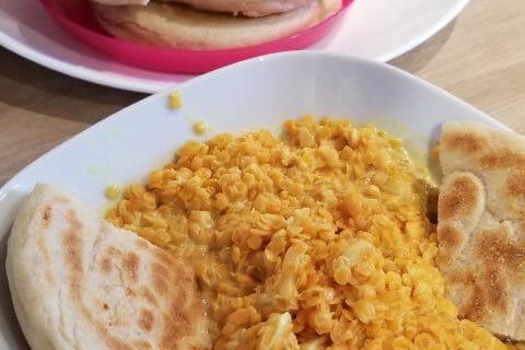 Cliquez pour zoomer ! Naans au fromage Thermomix par Doremi