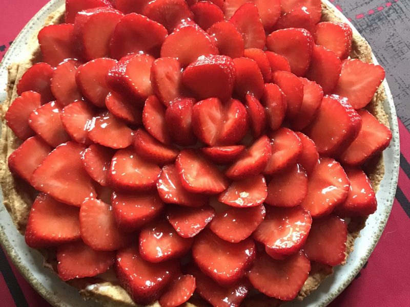 Cliquez pour zoomer ! Tarte aux fraises Thermomix par vero68850