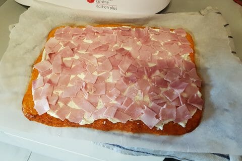 Cliquez pour zoomer ! Roulé à la tomate, saumon et fromage Thermomix par pauline3842