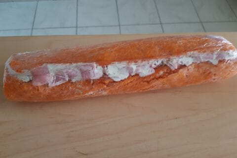 Cliquez pour zoomer ! Roulé à la tomate, saumon et fromage Thermomix par pauline3842