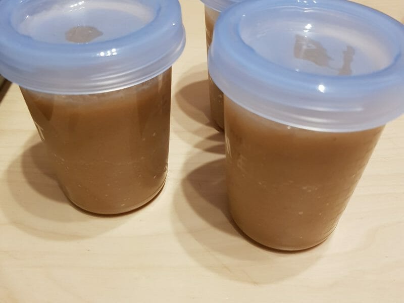 Cliquez pour zoomer ! Compote de pommes, bananes et miel Thermomix par pauline3842