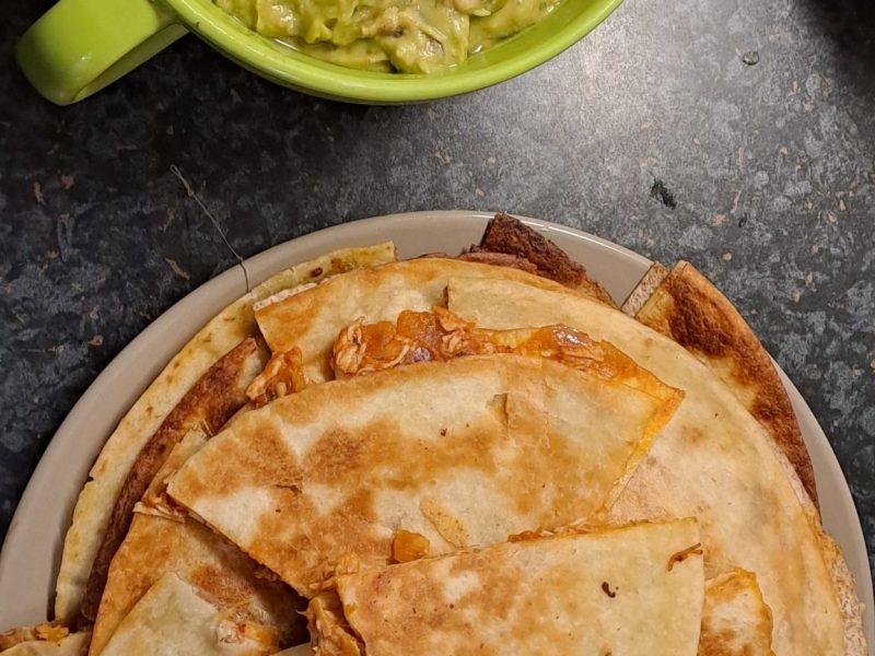Cliquez pour zoomer ! Quesadillas poulet guacamole Thermomix par Alsace67