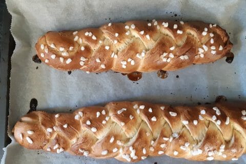 Cliquez pour zoomer ! Brioche tressée à la mie filante Thermomix par Alsace67