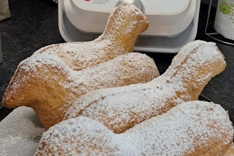 Cliquez pour zoomer ! Lamala (agneau de Pâques) Thermomix par Alsace67