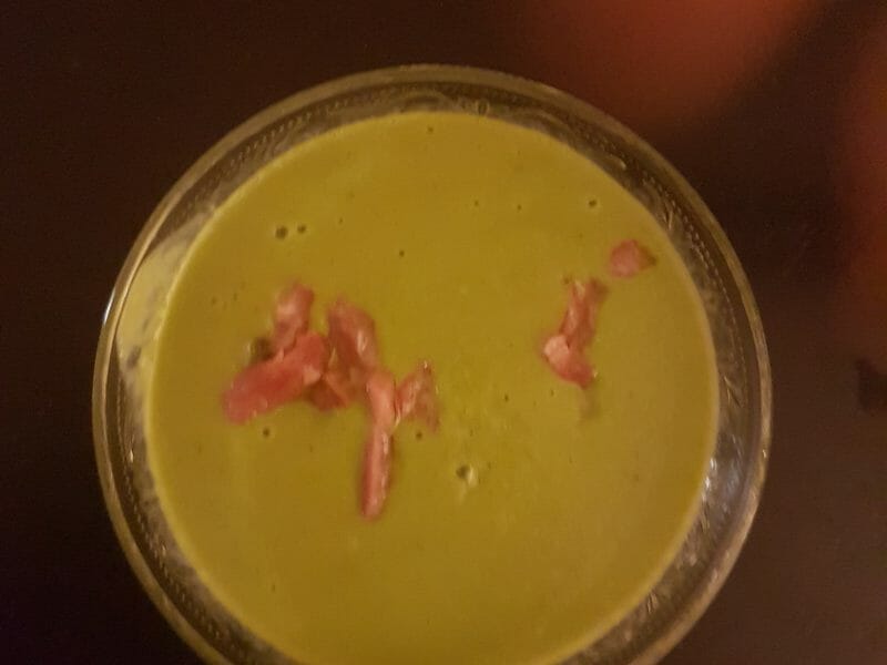 Cliquez pour zoomer ! Velouté de petits pois Thermomix par cycy31