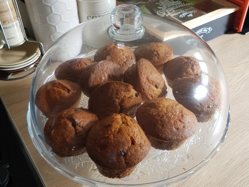 Cliquez pour zoomer ! Muffins aux pépites de chocolat Thermomix par cycy31