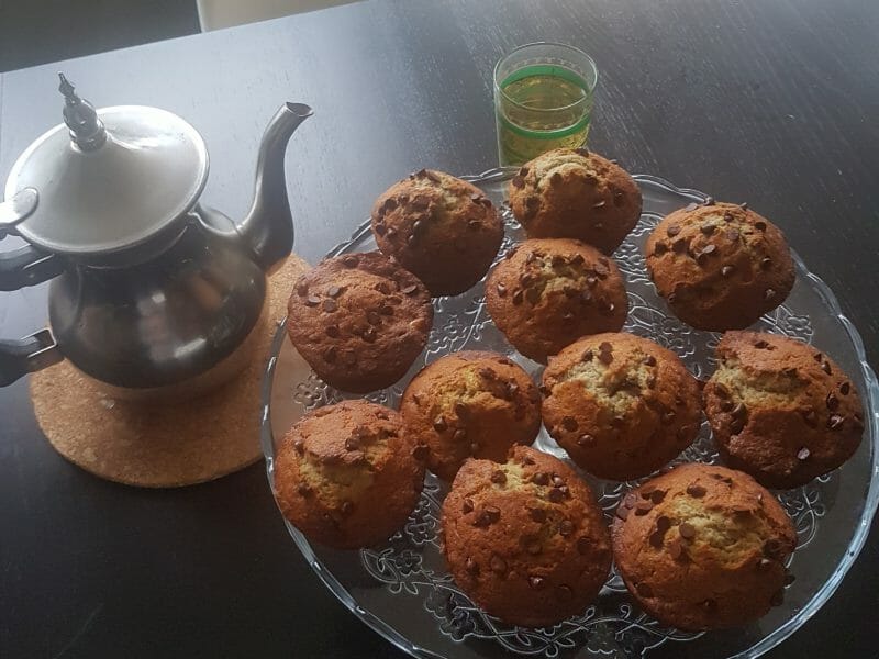 Cliquez pour zoomer ! Muffins à la banane Thermomix par cycy31
