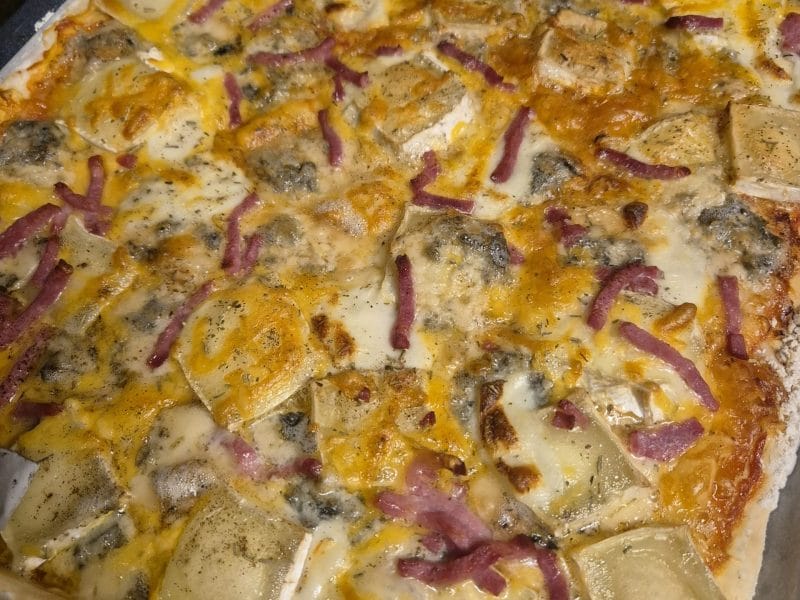 Cliquez pour zoomer ! Pizza Reine Thermomix par Nanie🍫