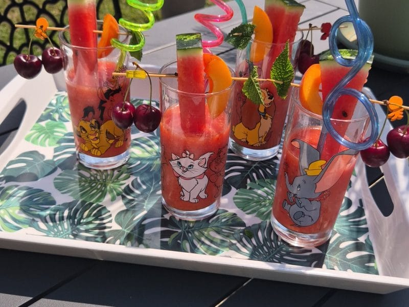 Cliquez pour zoomer ! Smoothie pastèque et fruits du soleil Thermomix par Nanie🍫