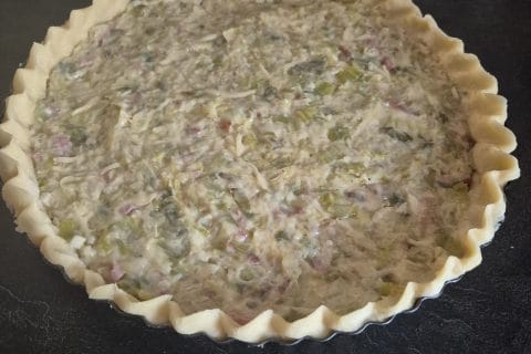 Cliquez pour zoomer ! Flamiche aux poireaux et gorgonzola Thermomix par Nanie🍫