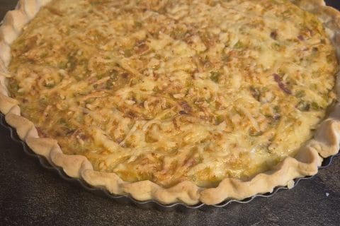 Cliquez pour zoomer ! Flamiche aux poireaux et gorgonzola Thermomix par Nanie🍫