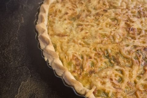 Cliquez pour zoomer ! Flamiche aux poireaux et gorgonzola Thermomix par Nanie🍫