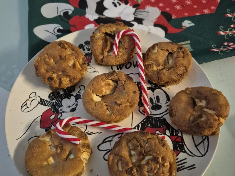Cliquez pour zoomer ! Cookies aux pépites de chocolat blanc Thermomix par Nanie🍫