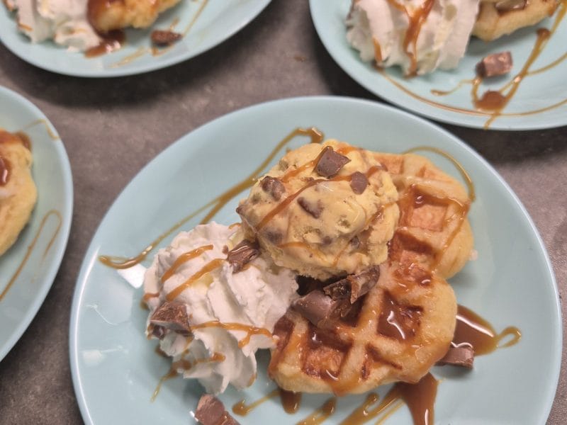 Cliquez pour zoomer ! Gaufres Liégeoises Thermomix par Nanie🍫