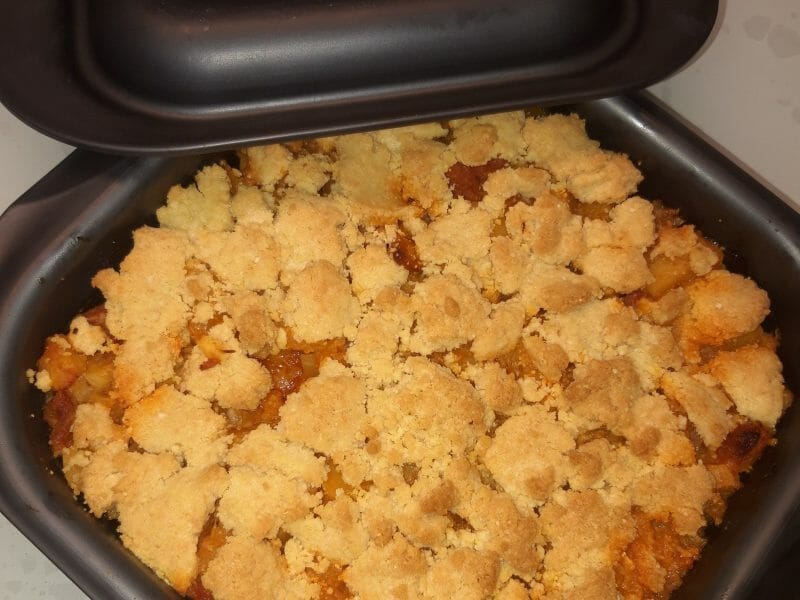 Cliquez pour zoomer ! Crumble de butternut au chorizo Thermomix par Nanie🍫