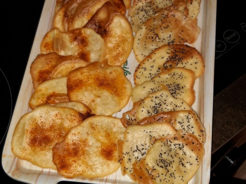 Cliquez pour zoomer ! Les vraies fausses chips Thermomix par Nanie🍫