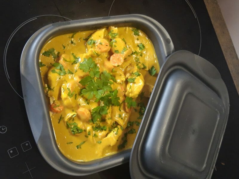 Cliquez pour zoomer ! Poulet coco aux 3 épices Thermomix par Nanie🍫