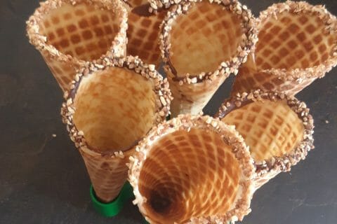 Cliquez pour zoomer ! Cornets de glace Thermomix par Nanie🍫