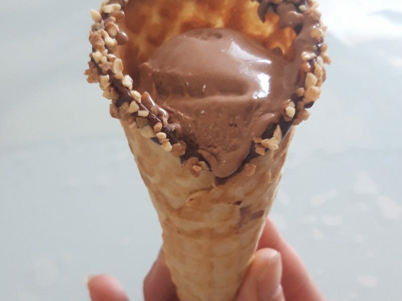 Cliquez pour zoomer ! Glace au Nutella Thermomix par Nanie🍫