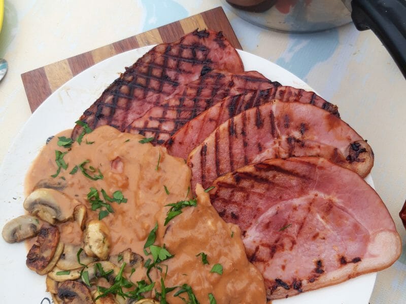 Cliquez pour zoomer ! Jambon au porto Thermomix par Nanie🍫