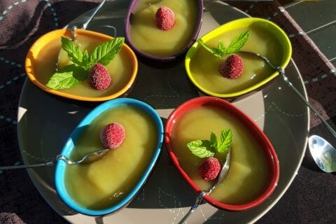 Cliquez pour zoomer ! Compote pomme rhubarbe à la vanille Thermomix par Nanie🍫
