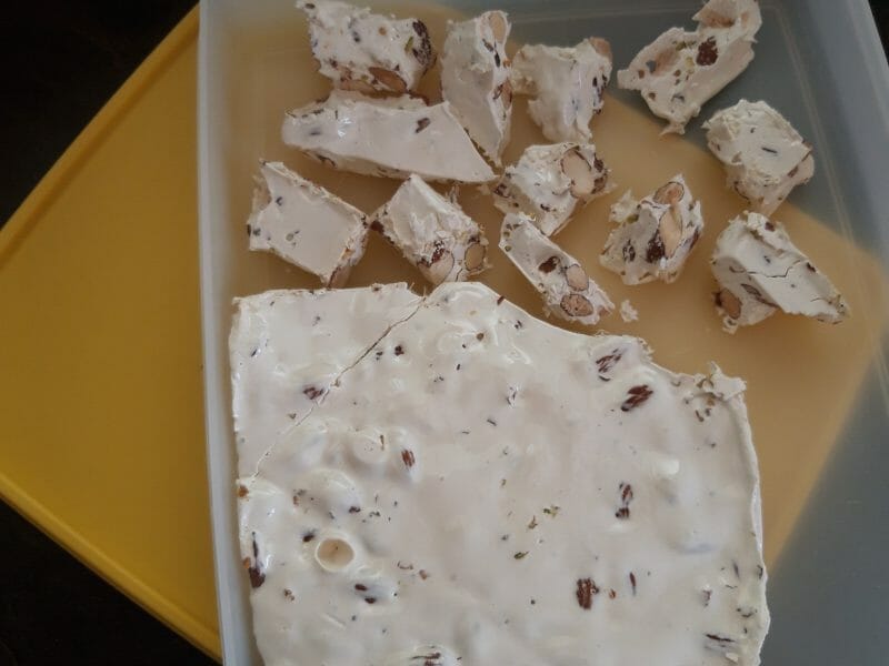 Cliquez pour zoomer ! Nougat Thermomix par Nanie🍫