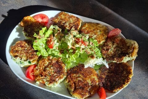 Cliquez pour zoomer ! Galettes de courgettes grecques Thermomix par Nanie🍫