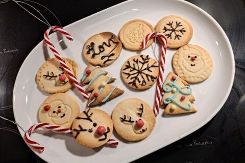 Cliquez pour zoomer ! Sablés rennes de Noël Thermomix par Nanie🍫