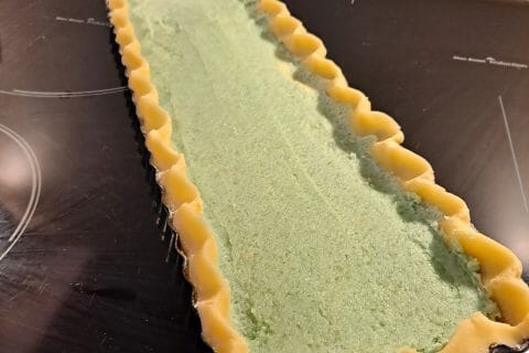 Cliquez pour zoomer ! Tartelettes framboises sur crème d’amande et pistache Thermomix par Nanie🍫