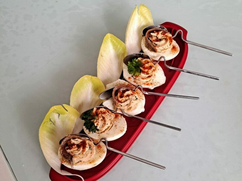 Cliquez pour zoomer ! Oeufs mimosa Thermomix par Nanie🍫