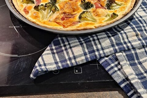 Cliquez pour zoomer ! Quiche au brocoli et jambon Thermomix par Nanie🍫