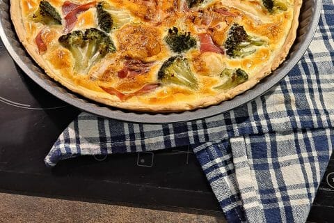 Cliquez pour zoomer ! Quiche au brocoli et jambon Thermomix par Nanie🍫