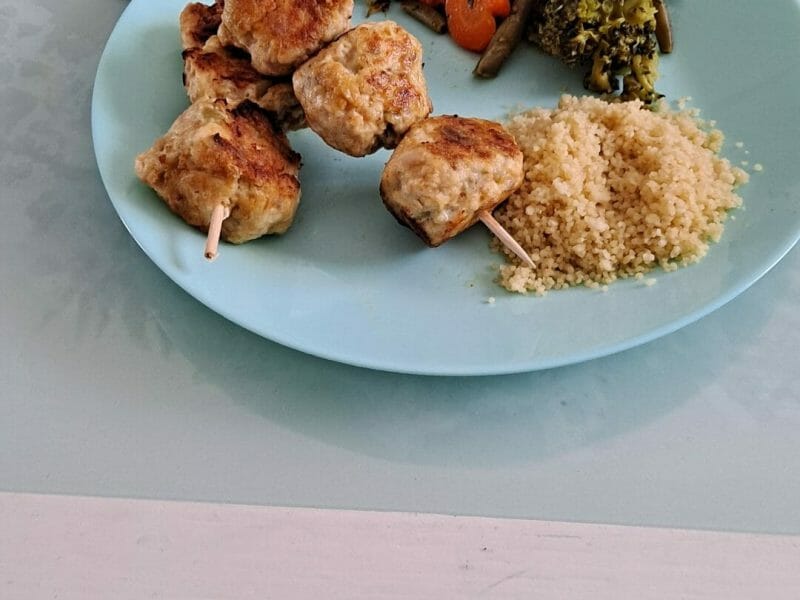 Cliquez pour zoomer ! Boulettes de poulet aux olives Thermomix par Nanie🍫