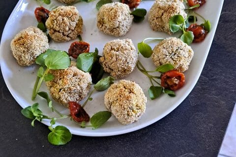 Cliquez pour zoomer ! Boulettes pois chiches et courgettes Thermomix par Nanie🍫