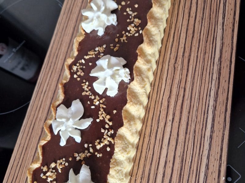 Cliquez pour zoomer ! Tarte aux carambars Thermomix par Nanie🍫