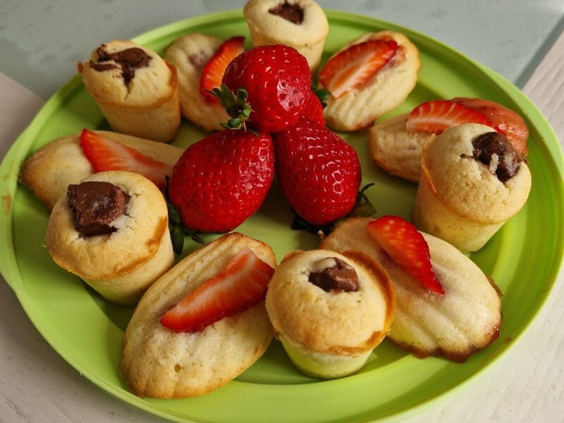 Cliquez pour zoomer ! Coquelines à la fraise Thermomix par Nanie🍫