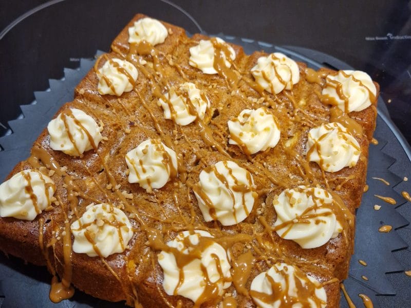 Cliquez pour zoomer ! Carrés spéculoos et chocolat blanc Thermomix par Nanie🍫