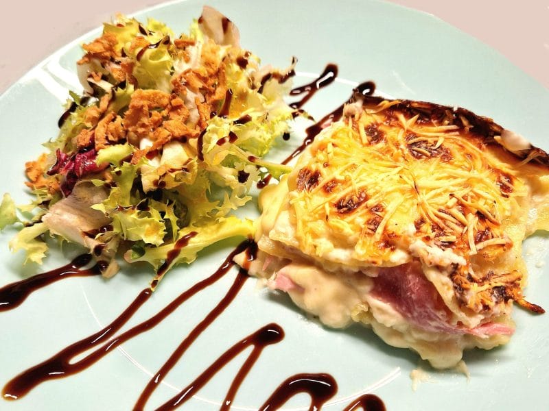 Cliquez pour zoomer ! Lasagnes jambon – fromage Thermomix par Nanie🍫