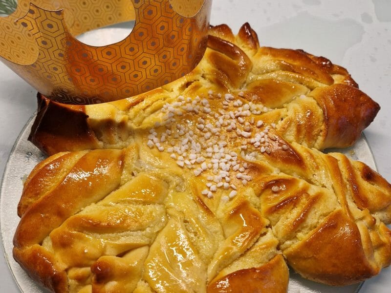 Cliquez pour zoomer ! Brioche à la crème d’amande Thermomix par Nanie🍫