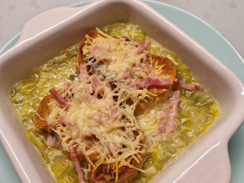 Cliquez pour zoomer ! Soupe de poireaux gratinée Thermomix par Nanie🍫