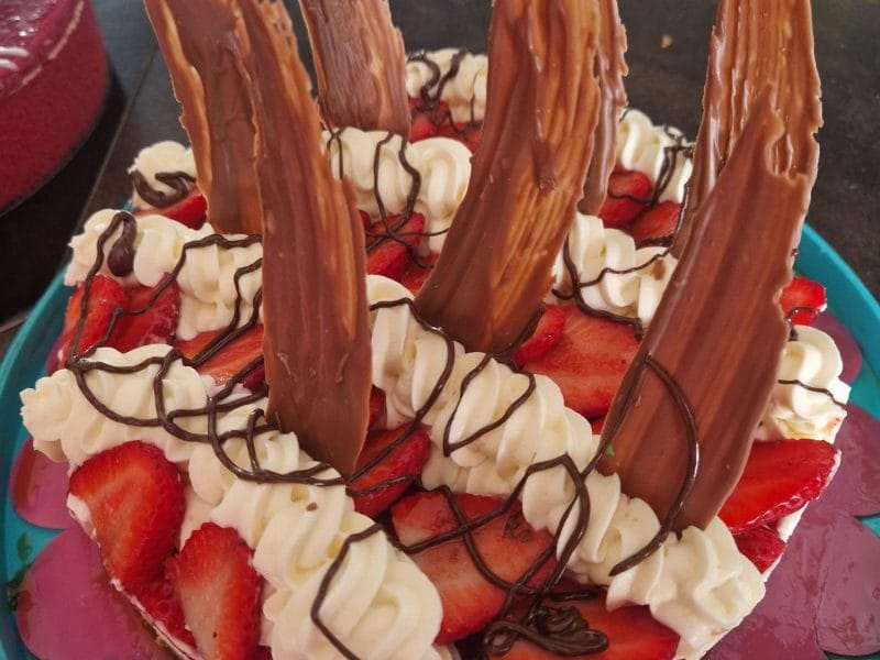 Cliquez pour zoomer ! Ganache montée chocolat blanc Thermomix par Nanie🍫