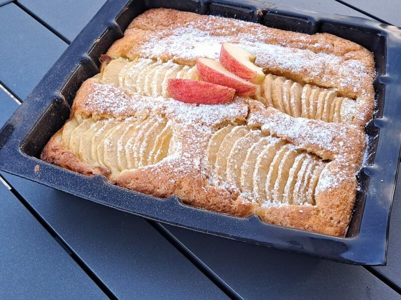 Cliquez pour zoomer ! Gâteau aux pommes et mascarpone Thermomix par Nanie🍫