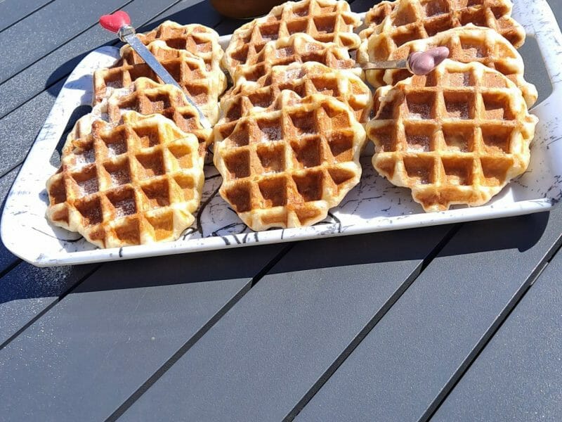 Cliquez pour zoomer ! Gaufres Liégeoises Thermomix par Nanie🍫
