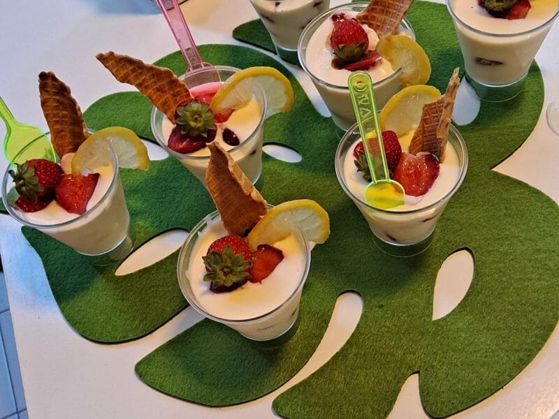 Cliquez pour zoomer ! Délices fraises et chocolat blanc Thermomix par Nanie🍫