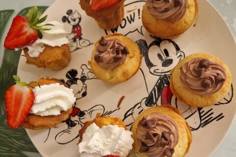 Cliquez pour zoomer ! Muffins aux pépites de chocolat Thermomix par Nanie🍫